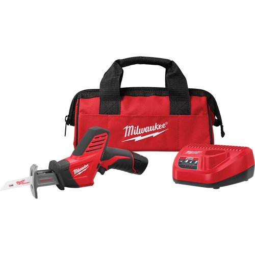 M12 Hackzall&reg; Reciprocating Saw Kit, 12 V, Lithium-Ion Battery, 0 - 3000 SPM M & M Nord Ouest Inc