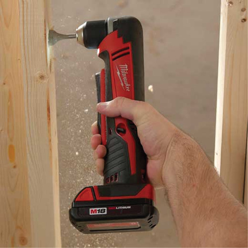 Perceuse &agrave; angle droit sans fil M18 (outil seulement), 18 V, Mandrin 3/8", Lithium-ion M & M Nord Ouest Inc