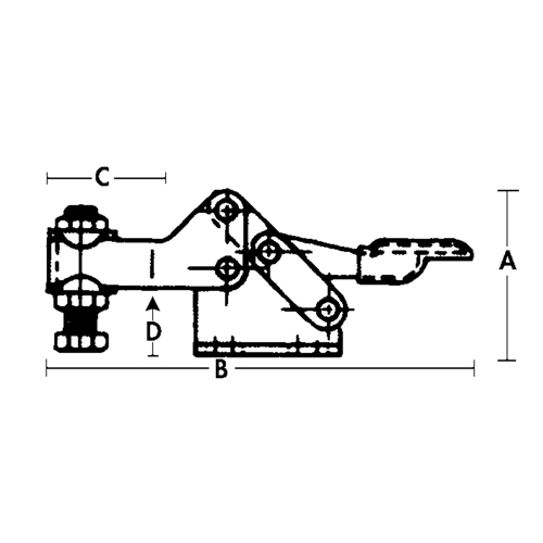 Brides de fixation horizontale - S&eacute;rie 205 M & M Nord Ouest Inc
