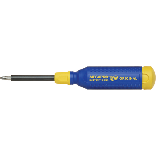 Tournevis &agrave; cartouche d'embouts originaux 15-en-1 M & M Nord Ouest Inc
