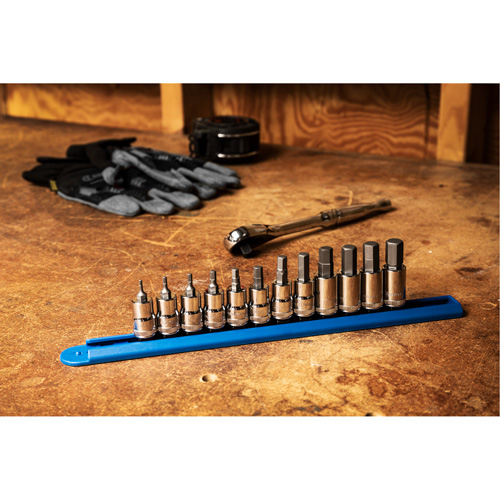 Metric Socket Set, Hex, 3/8" Drive, 12 Pcs M & M Nord Ouest Inc