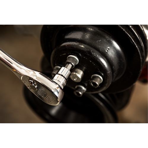 Metric Socket Set, Hex, 3/8" Drive, 12 Pcs M & M Nord Ouest Inc