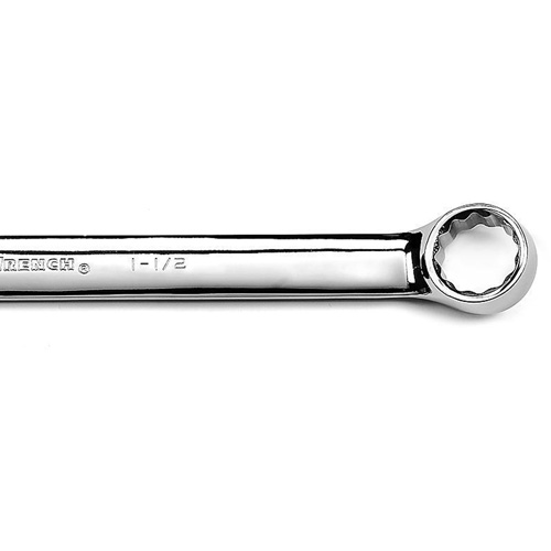 Cl&eacute; mixte longue &agrave; 12 pans, 12 pans, 1-1/2", Fini Chrome/Poli M & M Nord Ouest Inc
