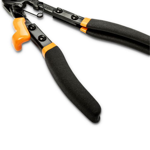 Pince &agrave; collier de serrage avec c&acirc;ble M & M Nord Ouest Inc