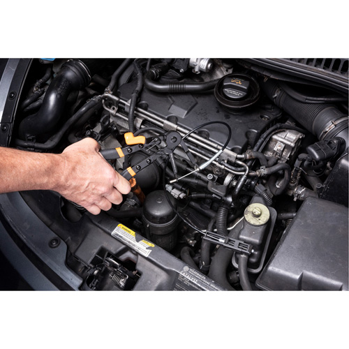 Pince &agrave; collier de serrage avec c&acirc;ble M & M Nord Ouest Inc