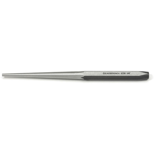 Long Taper Pin Punch, 5/32" Dia. x 8-1/2" L M & M Nord Ouest Inc