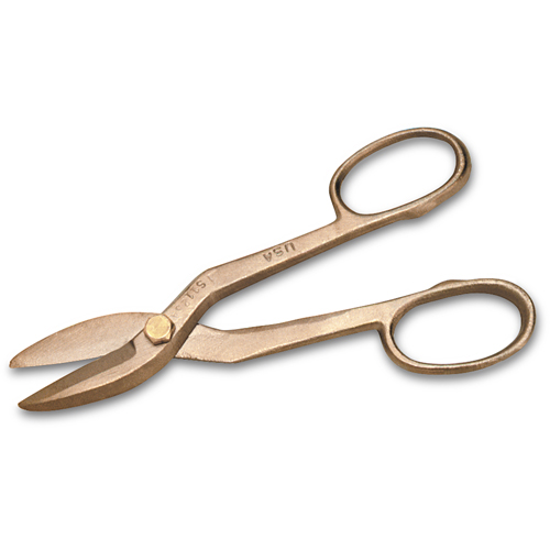 Cisailles pour feuilles m&eacute;talliques, Longueur de coupe de 4-1/2", Coupe Droit M & M Nord Ouest Inc