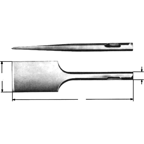 Burin d&eacute;tartreur pneumatique M & M Nord Ouest Inc