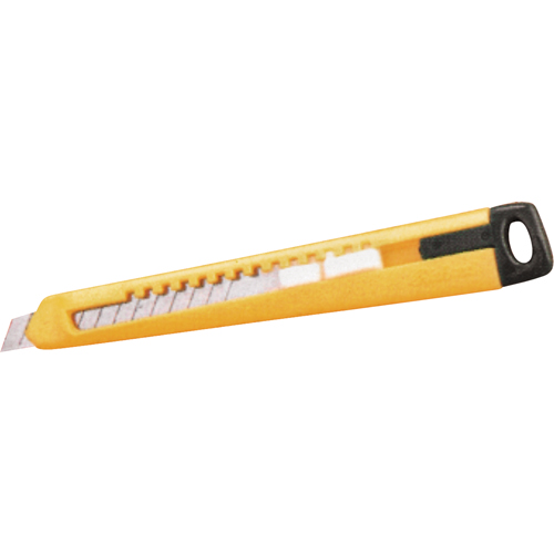 Snap-Off Knife, Carbon Steel, Plastic Handle M & M Nord Ouest Inc