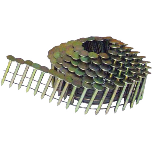 Clous &agrave; toiture &agrave; tige lisse en rouleaux &agrave; 15° M & M Nord Ouest Inc