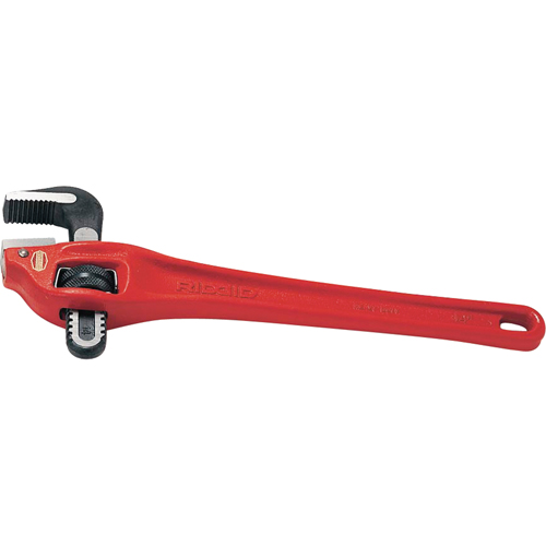 Heavy-Duty Offset Pipe Wrench #14, 2" Jaw Capacity, 14" Long, Powder Coated Finish M & M Nord Ouest Inc