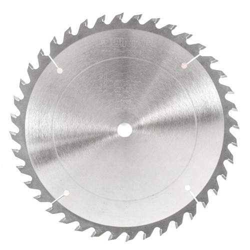Industrial Saw Blade - Crosscut Thin Kerf, 10", 40 Teeth, Wood Use M & M Nord Ouest Inc