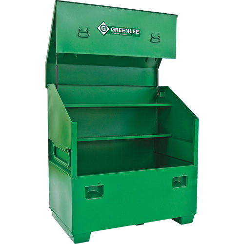 Coffre de chantier, 36" la x 30" p x 48" h, Vert M & M Nord Ouest Inc