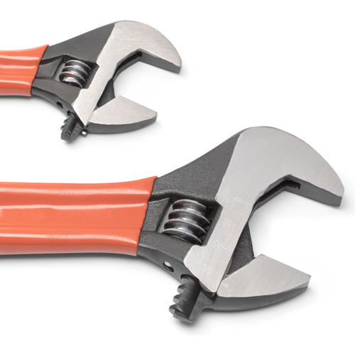 Black Oxide Wrench Set with Cushion Grips, Adjustable, 2 Pieces, Imperial and Metric M & M Nord Ouest Inc