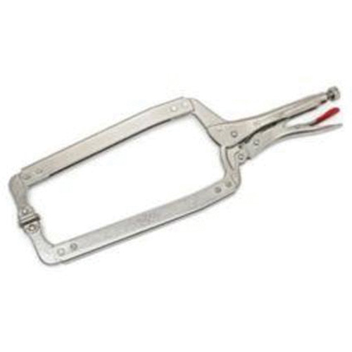 Locking C-Clamp with Swivel Pads, 18" Length, C-Clamp M & M Nord Ouest Inc