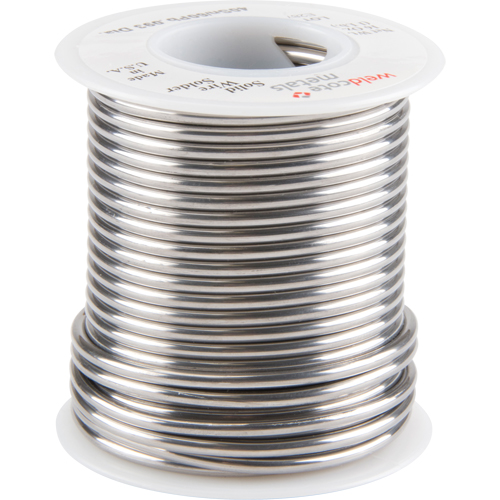 Common Solder, Lead-Based, 40% Tin 60% Lead, Solid Core, 0.09375" Dia. M & M Nord Ouest Inc