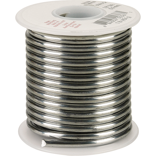 Common Solder, Lead-Based, 50% Tin 50% Lead, Solid Core, 0.09375" Dia. M & M Nord Ouest Inc