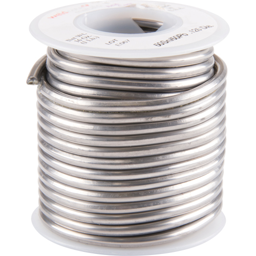 Common Solder, Lead-Based, 50% Tin 50% Lead, Acid Core, 0.125" Dia. M & M Nord Ouest Inc