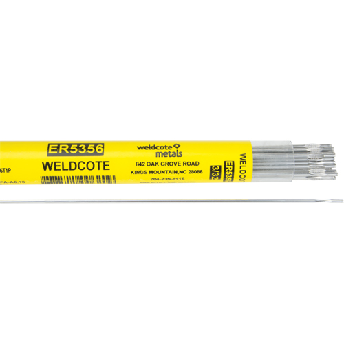 Baguettes pour soudage TIG en longueurs de 36", 3/32", Aluminium M & M Nord Ouest Inc
