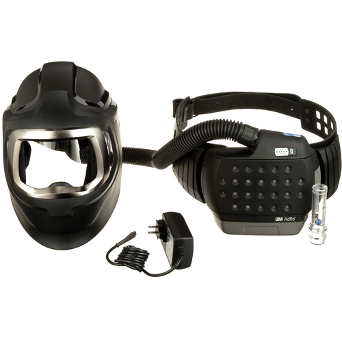 Respirateur d'&eacute;puration d'air propuls&eacute; Adflo, Masque de soudage, Pile Lithium-ion M & M Nord Ouest Inc