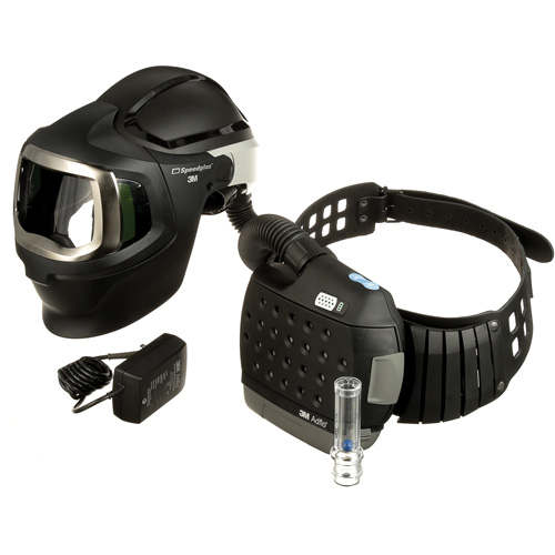 Respirateur d'&eacute;puration d'air propuls&eacute; Adflo, Masque de soudage, Pile Lithium-ion M & M Nord Ouest Inc