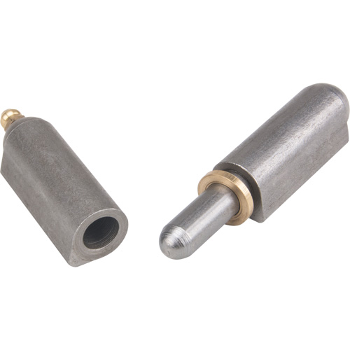 Charni&egrave;re &agrave; souder, 0,63" dia. x 3,937" lo, Acier doux a/goupille fixe en acier M & M Nord Ouest Inc