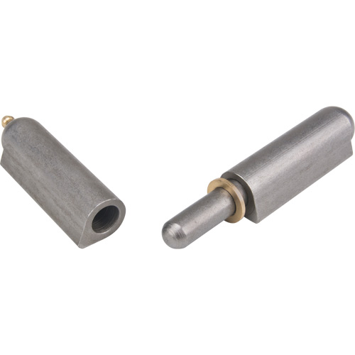 Charni&egrave;re &agrave; souder, 0,787" dia. x 5,906" lo, Acier doux a/goupille fixe en acier M & M Nord Ouest Inc