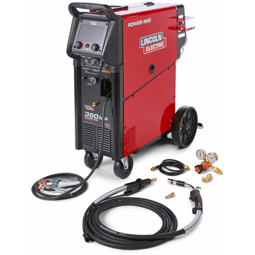 Machine &agrave; souder multiproc&eacute;d&eacute;s POWER MIG 360MP, 208 V/230 V/460 V/575 V, 1 Ph, 50/60 Hz M & M Nord Ouest Inc