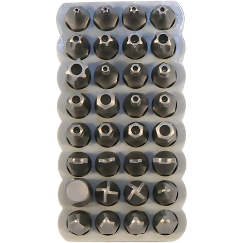 Tamperproof Bit Set M & M Nord Ouest Inc