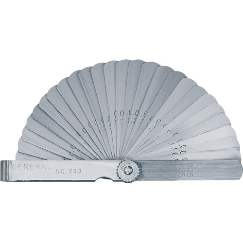 Economy Straight Leaf Feeler Gauge M & M Nord Ouest Inc