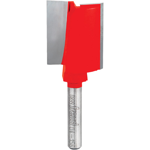 Fraise - foret droit &agrave; double cannelure, 1" dia, 3/4" ha, 2-9/16" lo, 1/4" Manche M & M Nord Ouest Inc