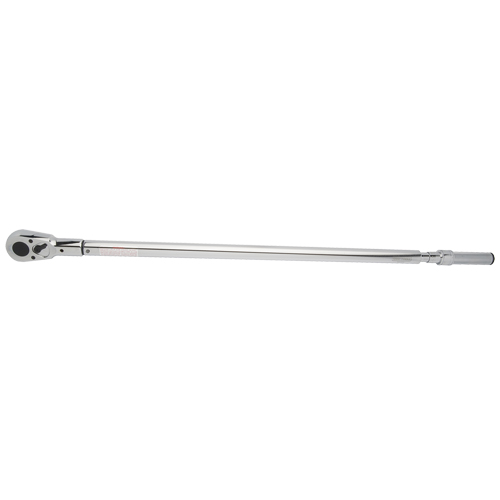Heavy-Duty Micro-Adjustable Torque Wrench, Click, 3/4" Square Drive, 100 - 600 ft-lbs. M & M Nord Ouest Inc