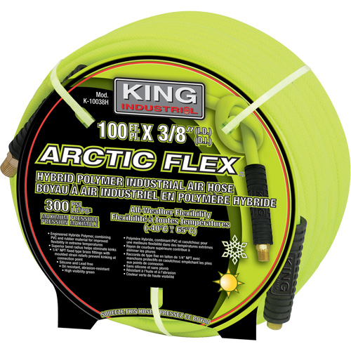 100' Hybrid Polymer Industrial Air Hose M & M Nord Ouest Inc