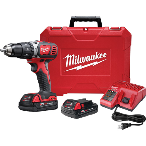 Trousse de marteau perforateur/visseuse compact sans fil M18, Mandrin 1/2", 18 V M & M Nord Ouest Inc