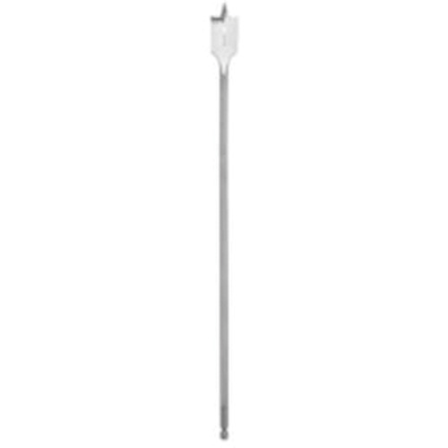 Flat Boring Bit, 7/8" Diameter, 1/4" Hex Shank, 16" Length M & M Nord Ouest Inc