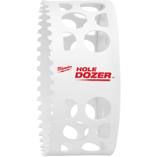 Hole Dozer Hole Saw, 4-1/2", 1-5/8" Depth of Cut, Bi-Metal M & M Nord Ouest Inc