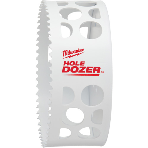 Hole Dozer Hole Saw, 4-3/4", 1-5/8" Depth of Cut, Bi-Metal M & M Nord Ouest Inc
