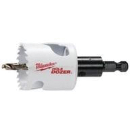 Hole Dozer Hole Saw with Arbor, 1-3/4", 1-5/8" Depth of Cut, Bi-Metal M & M Nord Ouest Inc