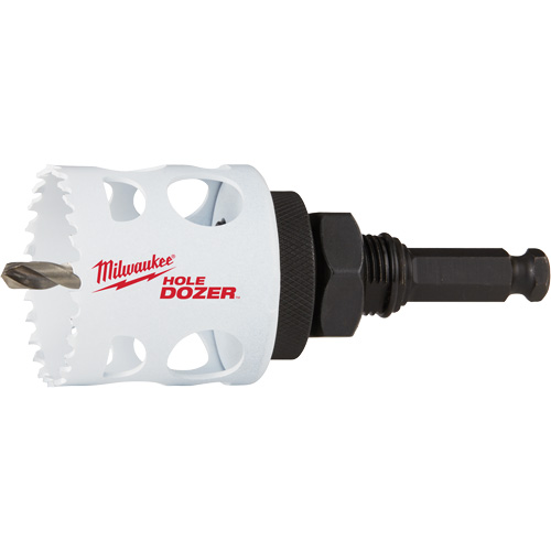 Hole Dozer Hole Saw with Arbor, 2", 1-5/8" Depth of Cut, Bi-Metal M & M Nord Ouest Inc