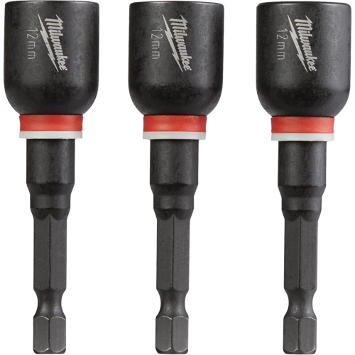 Tourne-&eacute;crou Shockwave Impact Duty, Embout 1/4", Prise 12 mm, 2-9/16" lo, Magn&eacute;tique M & M Nord Ouest Inc