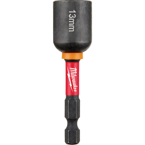 Shockwave Impact Duty Nut Driver, 1/4" Tip, 13 mm Drive, 2-9/16" L, Magnetic M & M Nord Ouest Inc