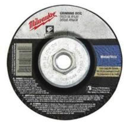 Meule, 4-1/2" x 1/4", Arbre 5/8"-11, Zirconium, Type 27 M & M Nord Ouest Inc
