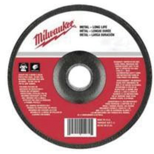 Grinding Wheel, 6" x 1/4", 5/8"-11 Arbor, Aluminum Oxide, Type 27 M & M Nord Ouest Inc