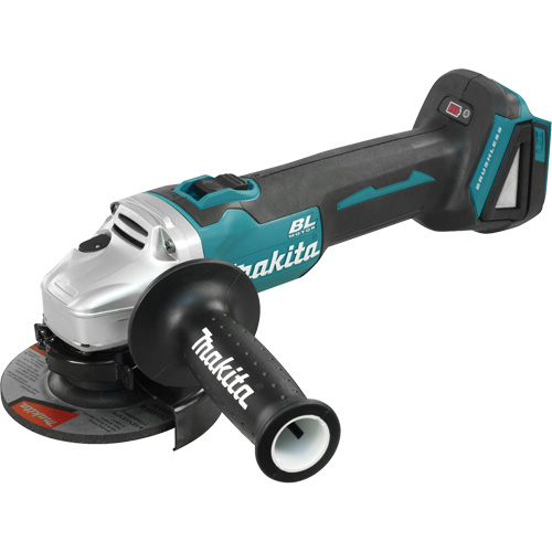 Meuleuse angulaire sans fil avec moteur sans balais (outil seulement), Roue de 4-1/2", 18 V M & M Nord Ouest Inc