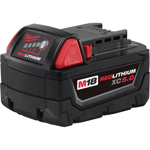 M18 Redlithium XC5.0 Extended Capacity Battery Pack, Lithium-Ion, 18 V, 5 A M & M Nord Ouest Inc