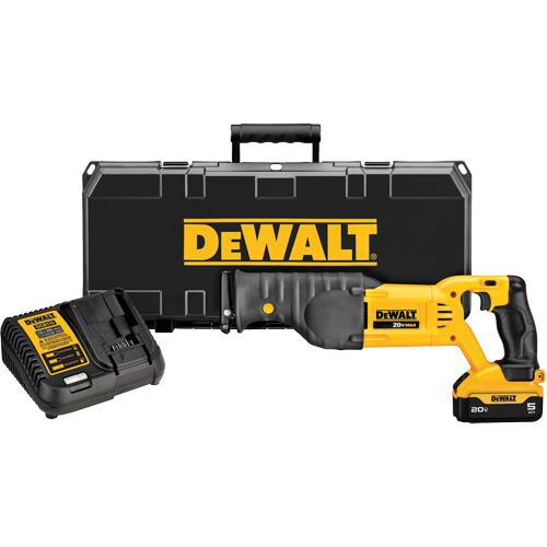 Max Reciprocating Saw Kit, 20 V, Lithium-Ion Battery, 0-3000 SPM M & M Nord Ouest Inc