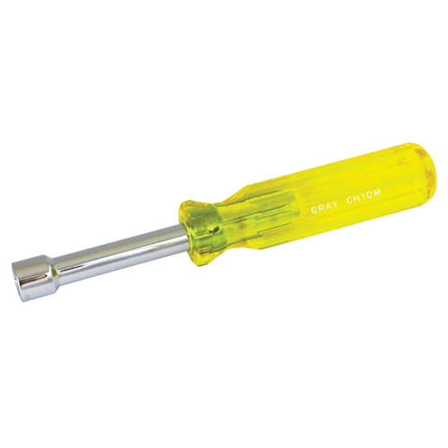 Nut Driver, 10 mm Drive, 6" L, Non Magnetic M & M Nord Ouest Inc