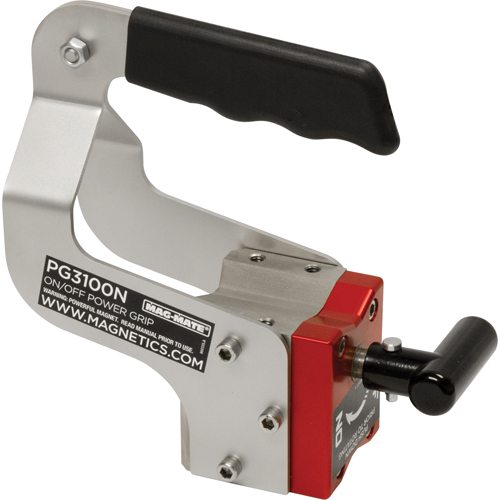 On/Off Power Grips, 7-1/2" Length, 3-3/8" Diameter, 100 lbs. Capacity M & M Nord Ouest Inc