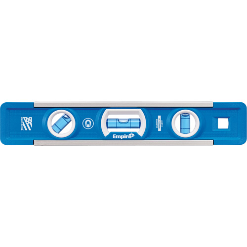 True Blue&reg; Torpedo Level, 9" L, Aluminum, 3 Vials, Magnetic M & M Nord Ouest Inc