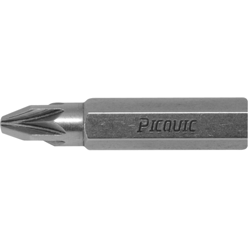 Embout de rechange pour tournevis multi embouts Stubby, Pozidriv, 0, Prise 1/4" M & M Nord Ouest Inc